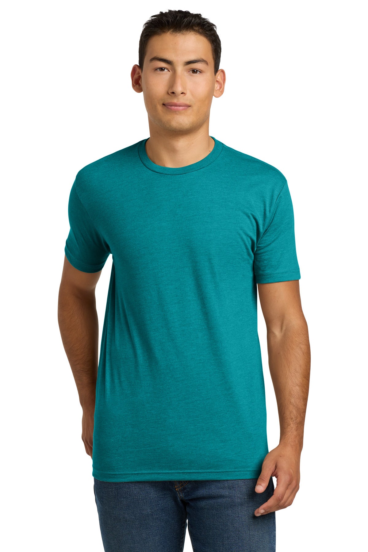 Next Level Apparel Adult CVC Tee. NL6210 in Teal