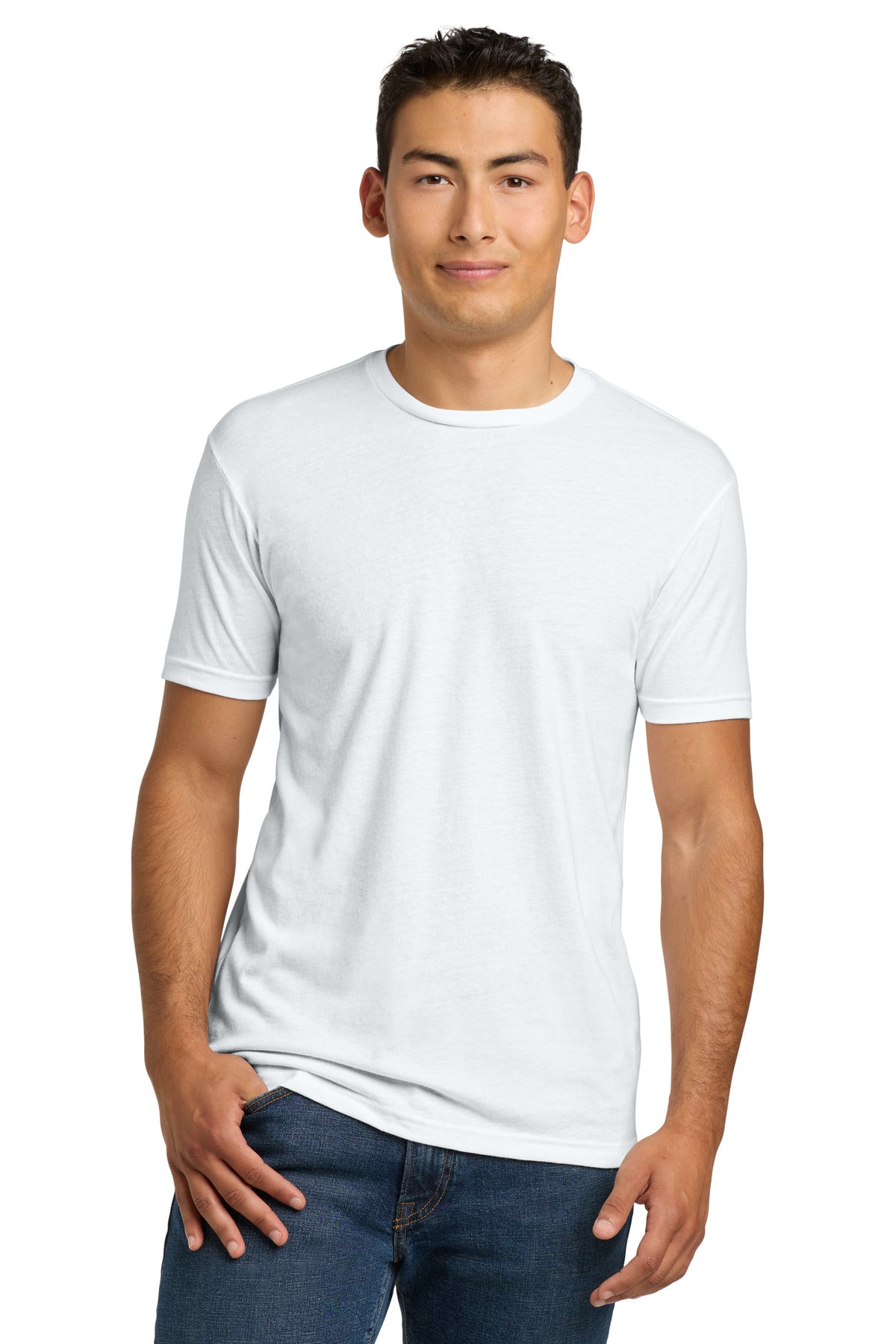 Next Level Apparel Adult CVC Tee. NL6210 in White