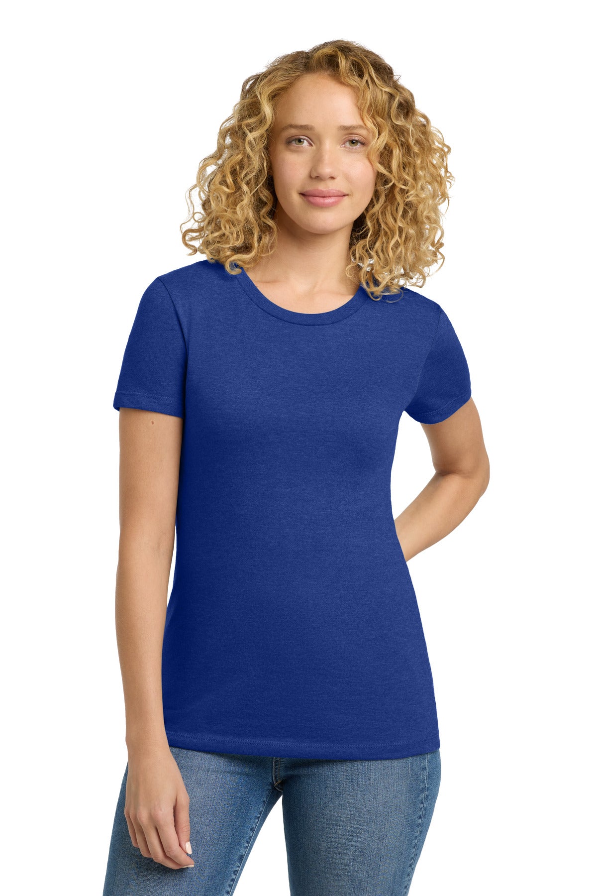Next Level Apparel  Women's CVC Tee. NL6610 in Royal