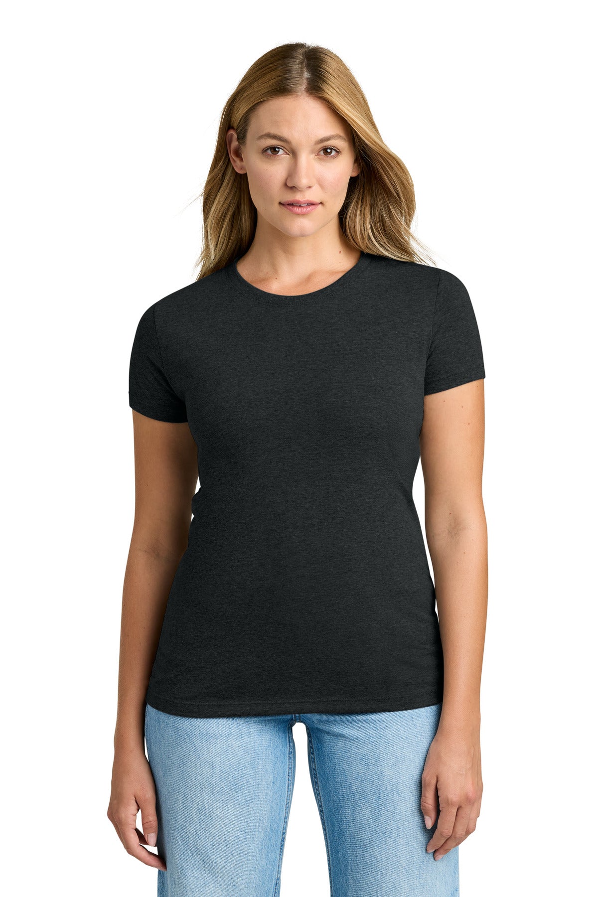Next Level Apparel  Women's Tri-Blend Tee. NL6710 in Vintage Black
