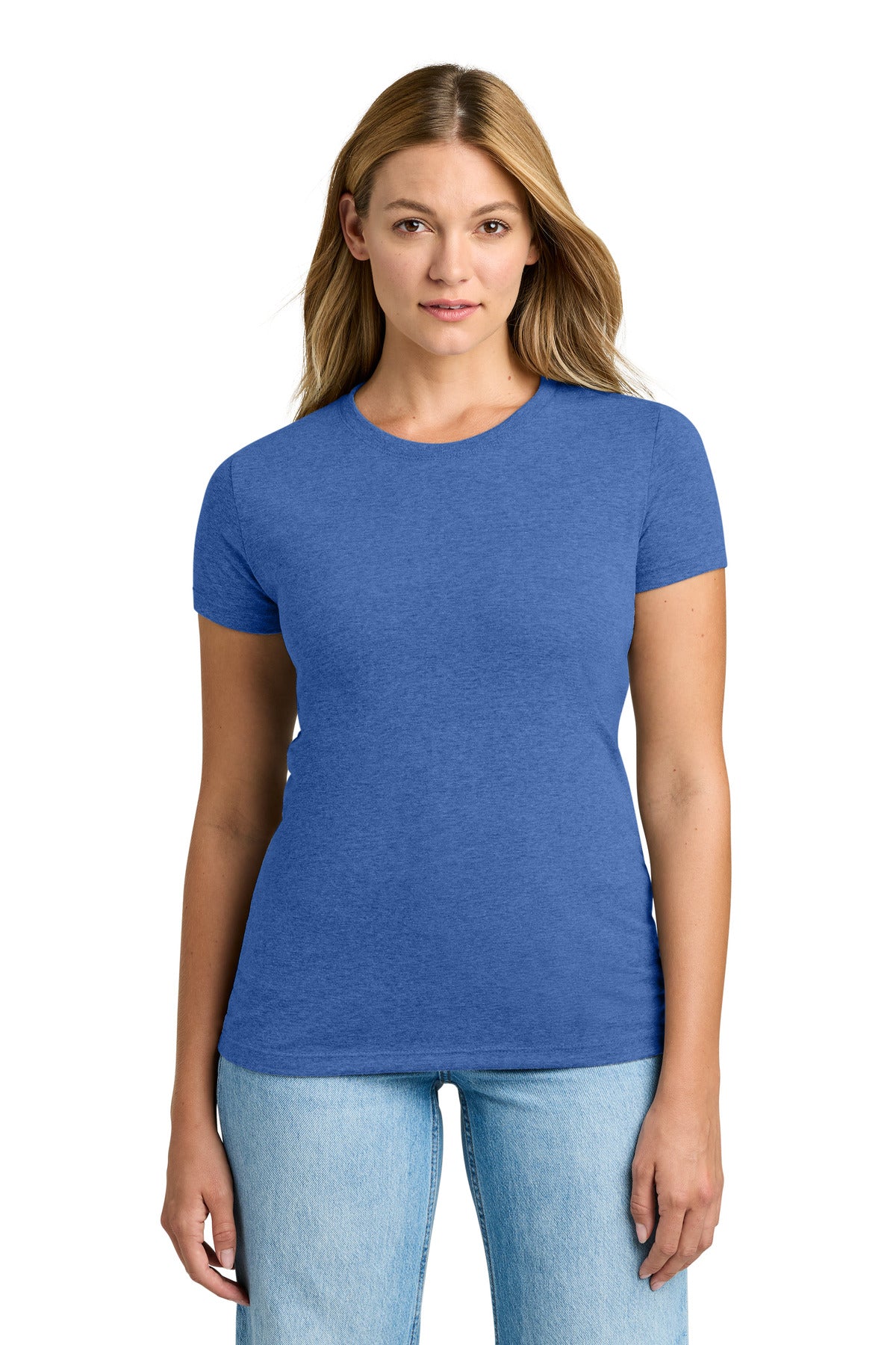 Next Level Apparel  Women's Tri-Blend Tee. NL6710 in Vintage Royal