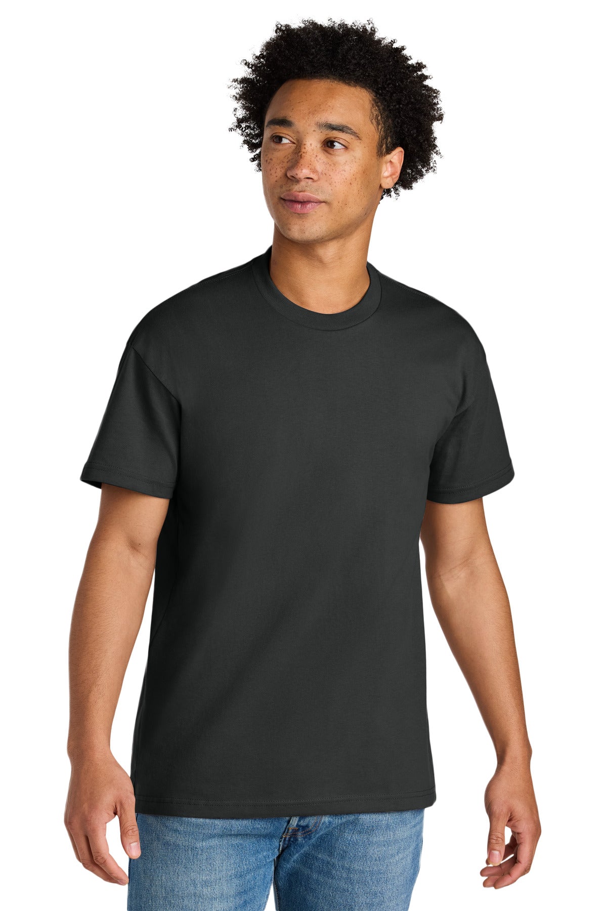 Next Level Apparel Heavyweight Tee NL7200 in Graphite Black