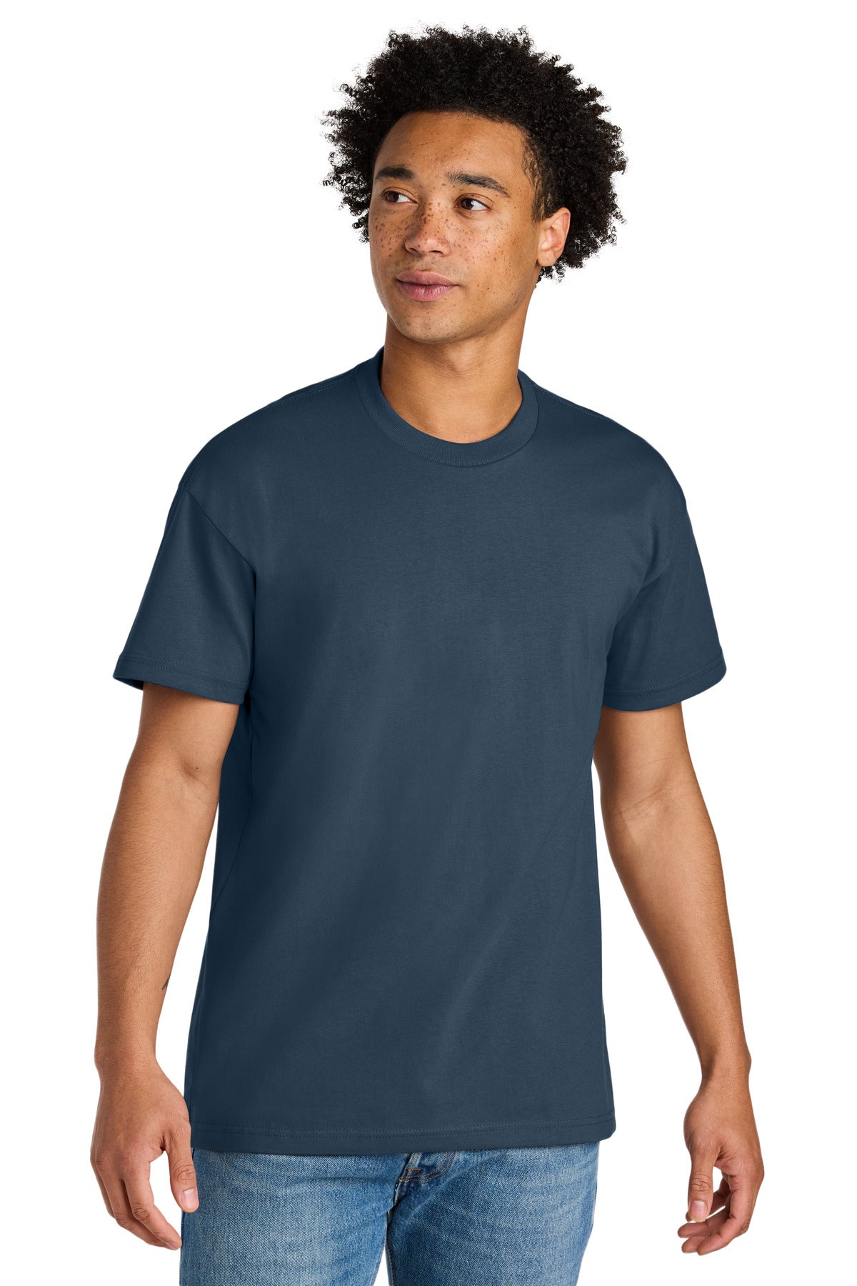 Next Level Apparel Heavyweight Tee NL7200 in Harbor Blue