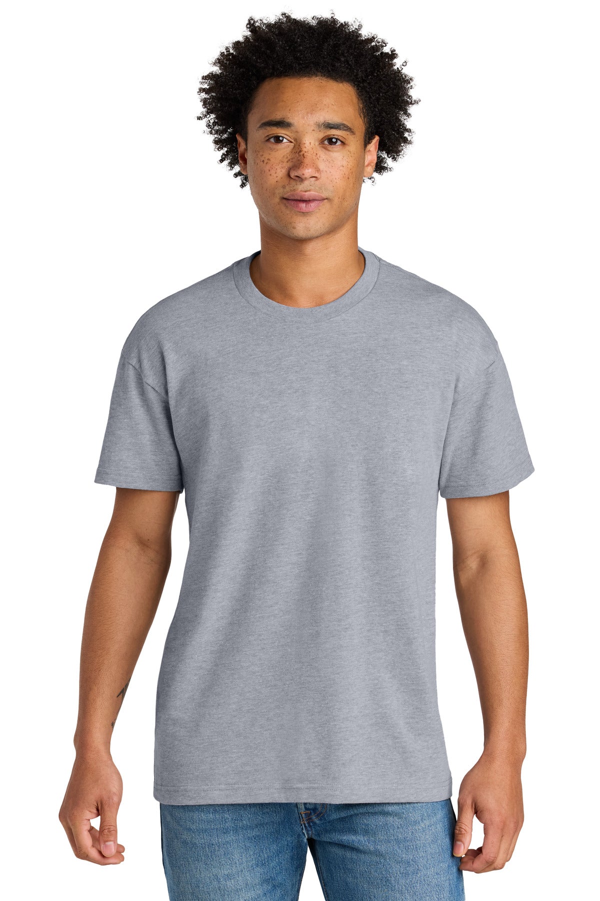 Next Level Apparel Heavyweight Tee NL7200 in Heather Gray