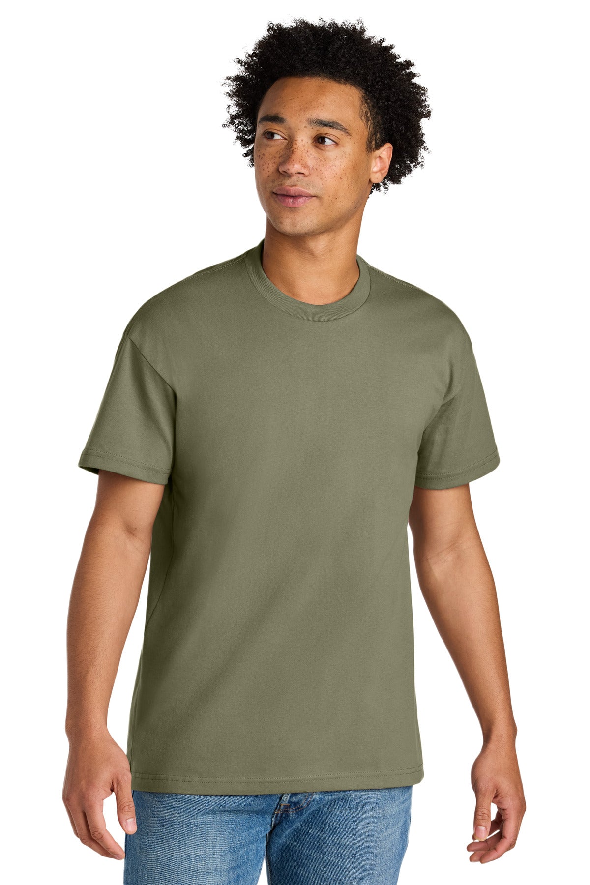 Next Level Apparel Heavyweight Tee NL7200 in Light Olive