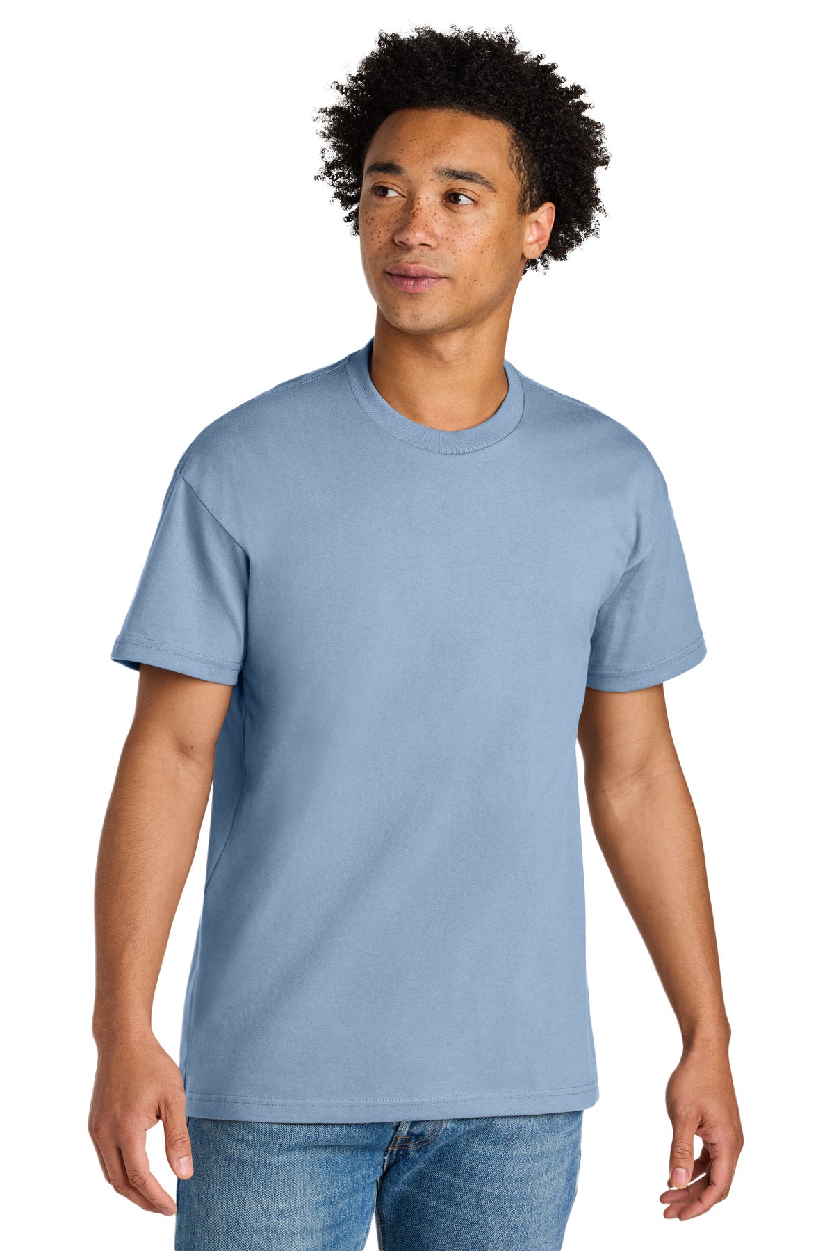 Next Level Apparel Heavyweight Tee NL7200 in Stonewash Denim