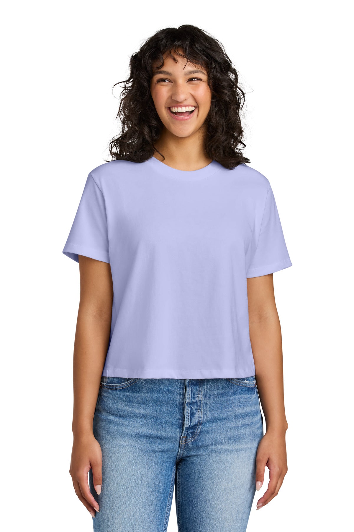 Next Level Apparel Women's Heavyweight Boxy Tee NL7610 in Lavender