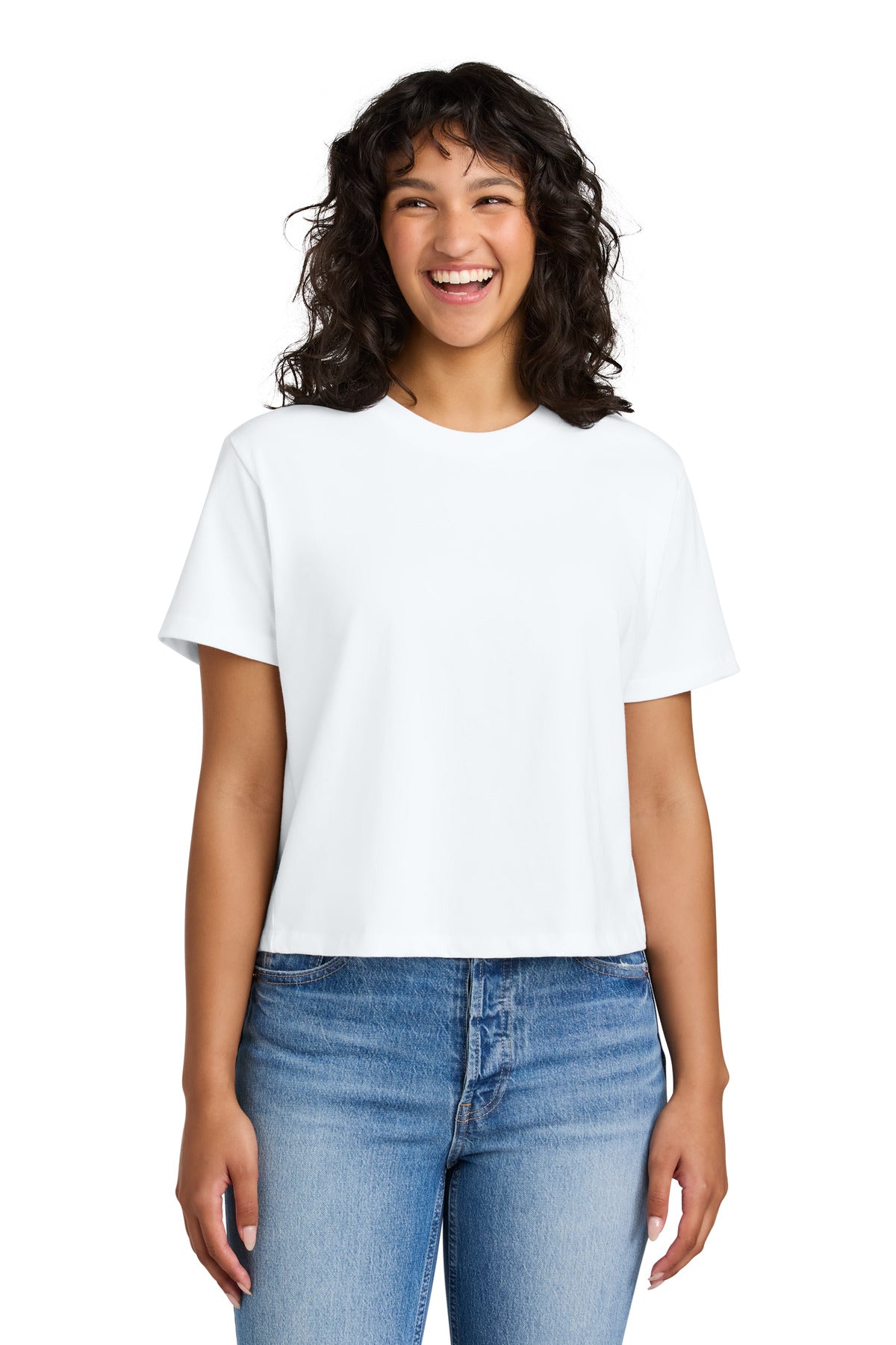 Next Level Apparel Women's Heavyweight Boxy Tee NL7610 in White