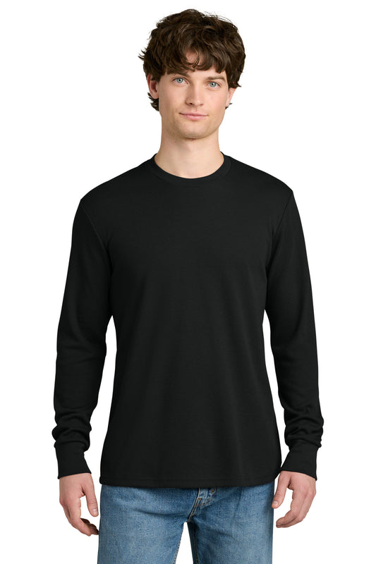 Next Level Apparel Ideal Thermal Long Sleeve Tee NL8211 in Black