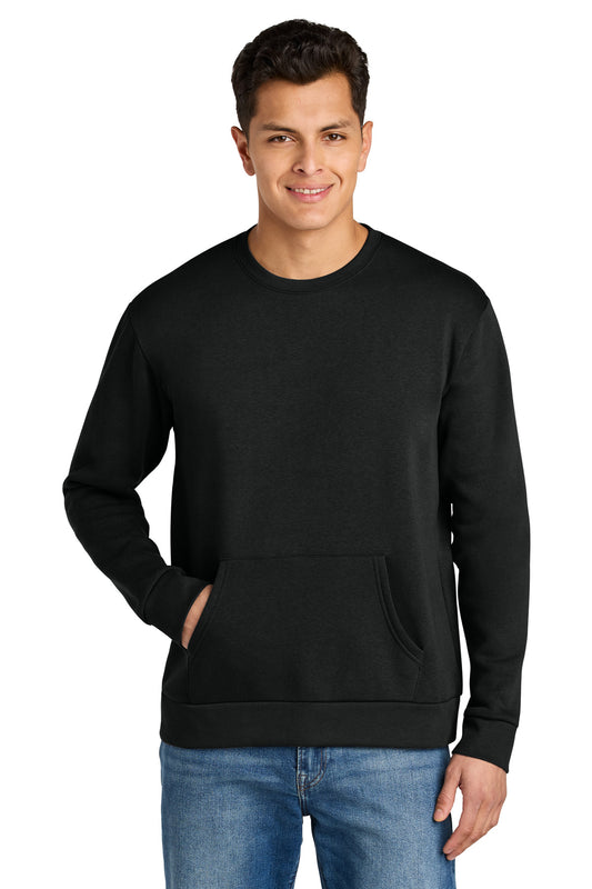Next Level Apparel Santa Barbara Pocket Sweatshirt NL9001 in Black