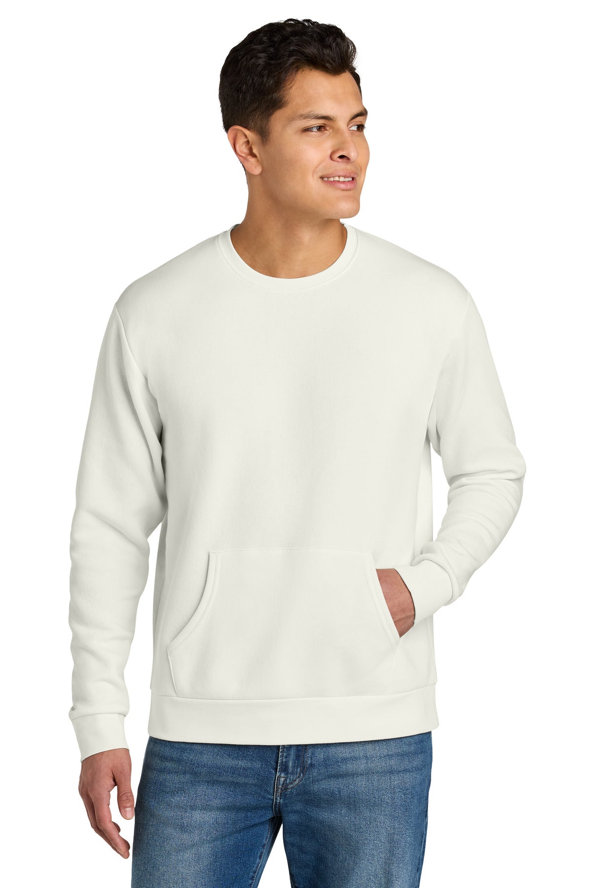 Next Level Apparel Santa Barbara Pocket Sweatshirt NL9001 in Natural
