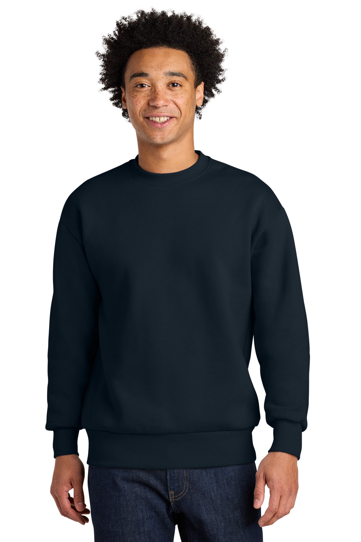 Next Level Apparel Heavyweight Sweatshirt NL9007 in Midnight Navy