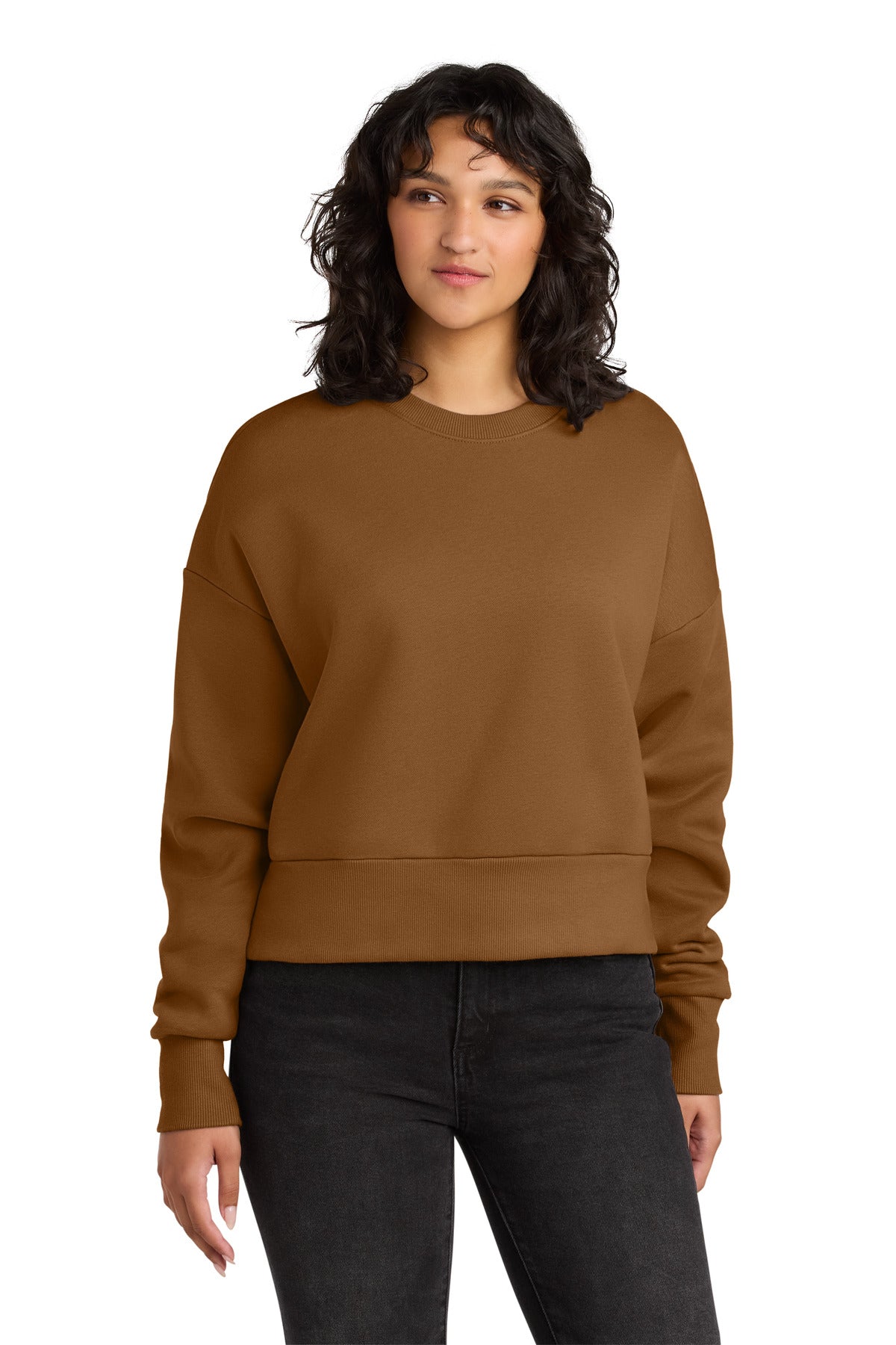 Next Level Apparel Women's Heavyweight Sweatshirt NL9087 in Clay
