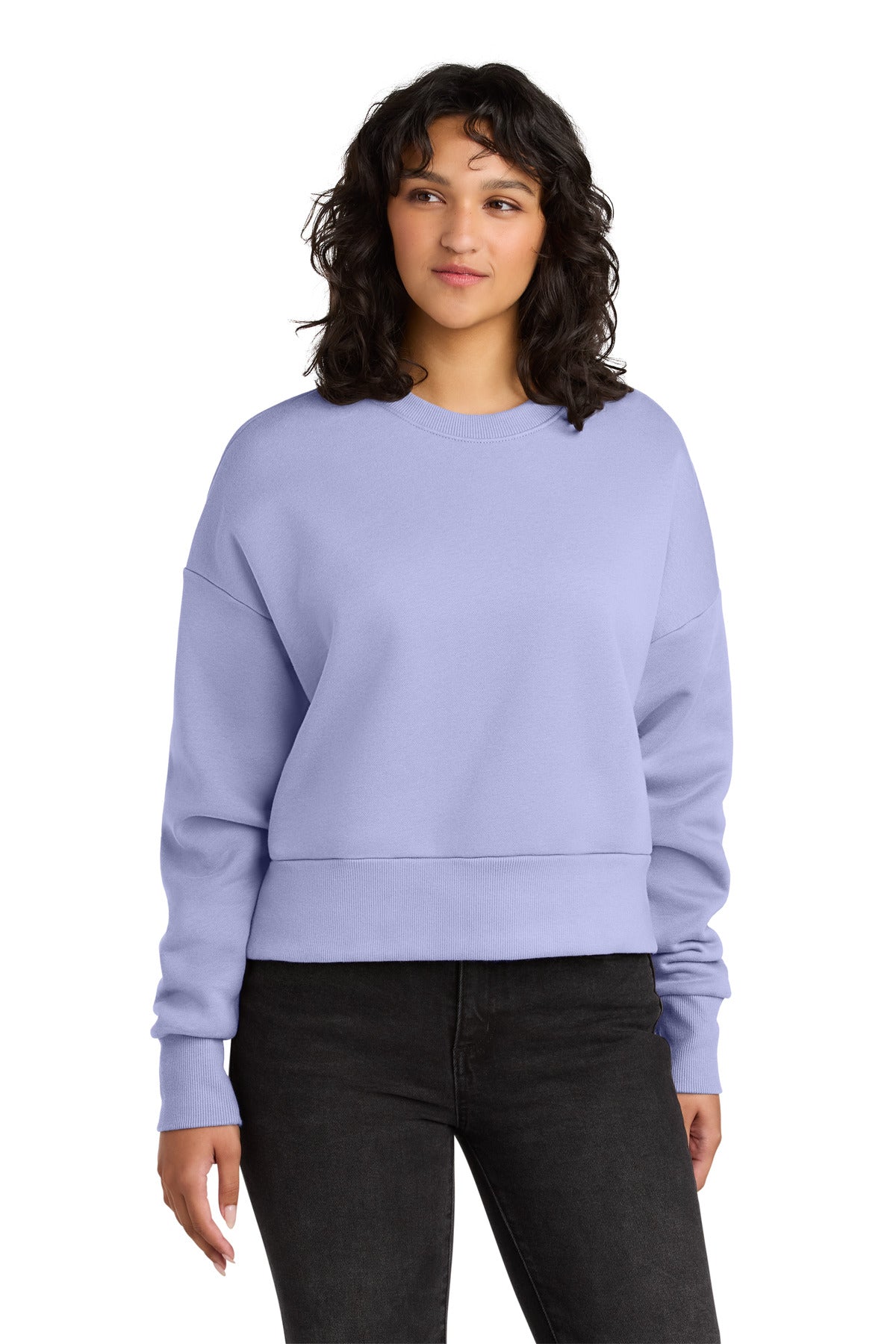 Next Level Apparel Women's Heavyweight Sweatshirt NL9087 in Lavender