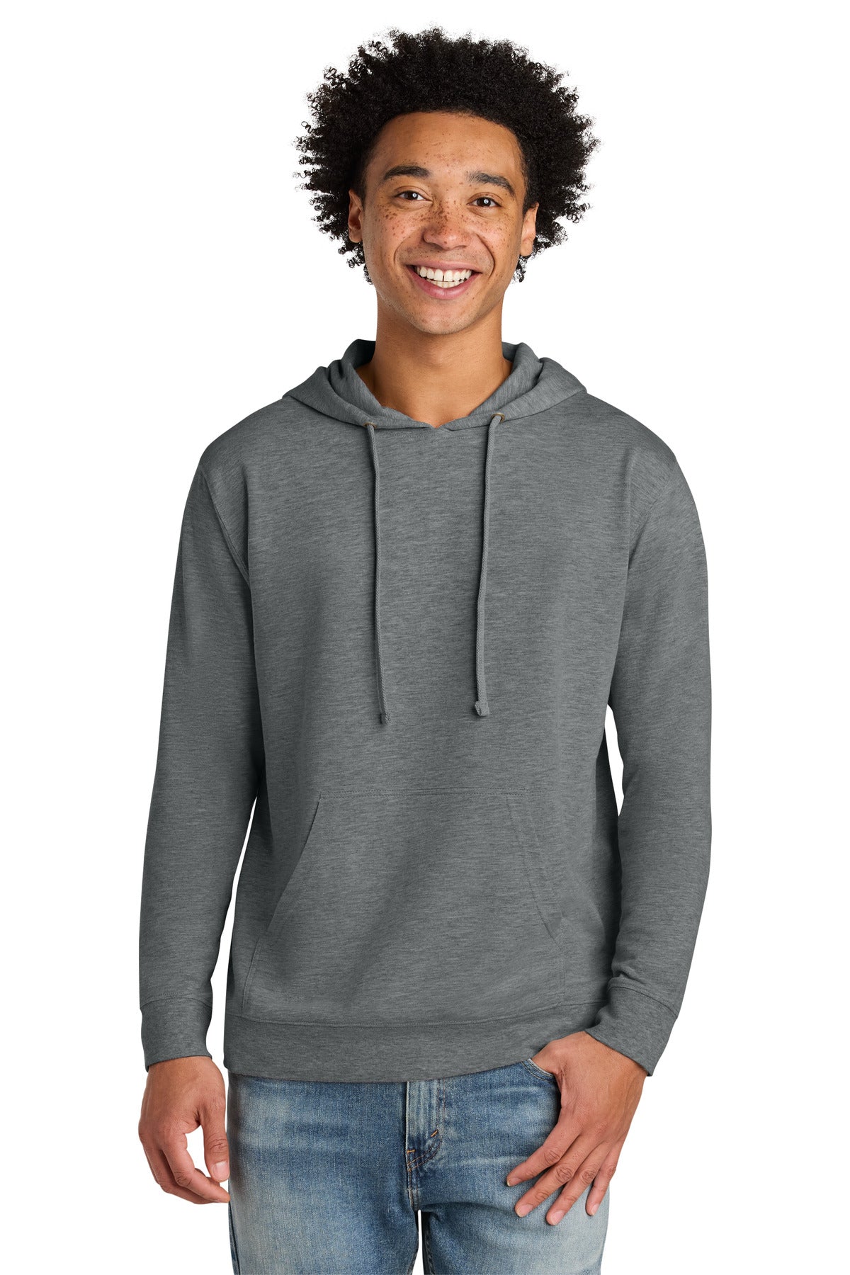 Next Level Apparel Laguna Hoodie NL9301 in Heather Gray/ Heather Gray