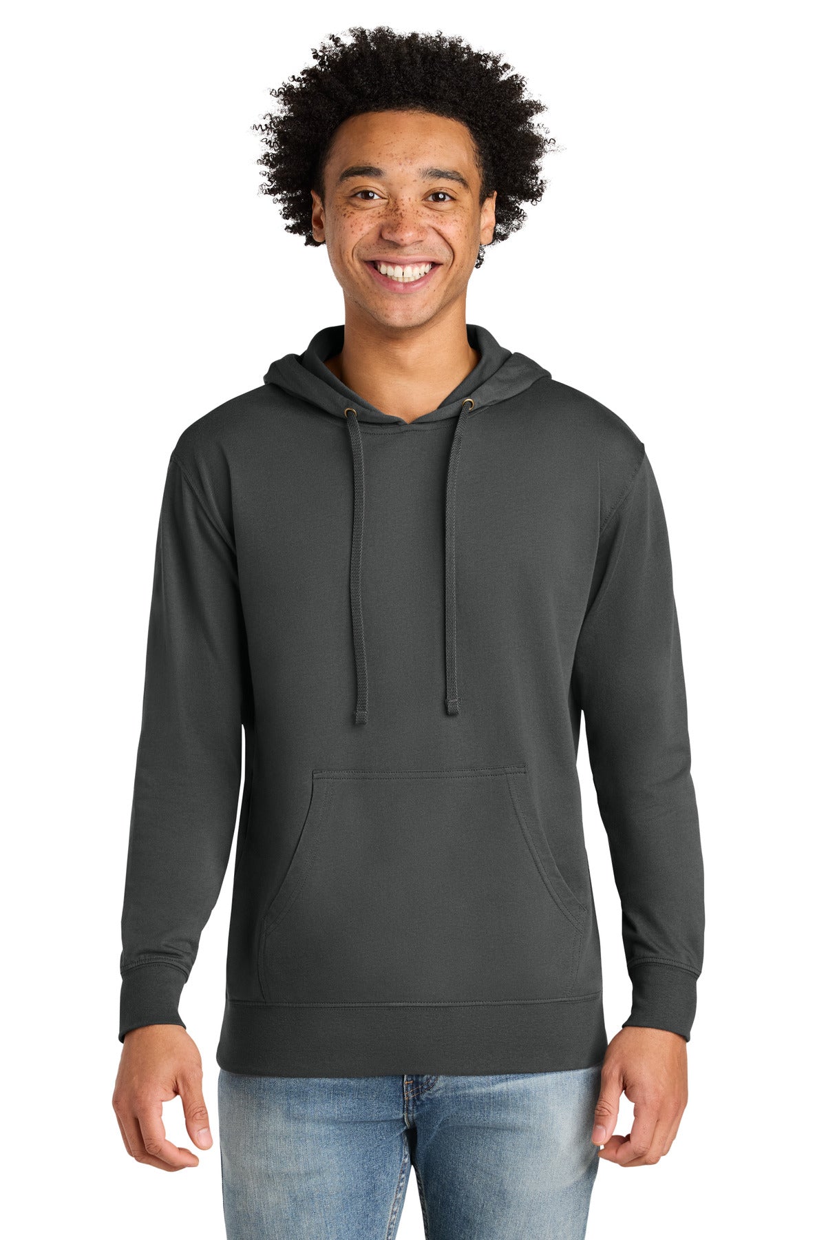Next Level Apparel Laguna Hoodie NL9301 in Heavy Metal/ Heavy Metal
