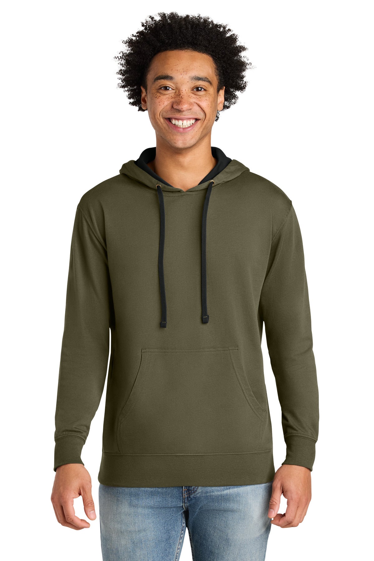 Next Level Apparel Laguna Hoodie NL9301 in Military Green/ Black