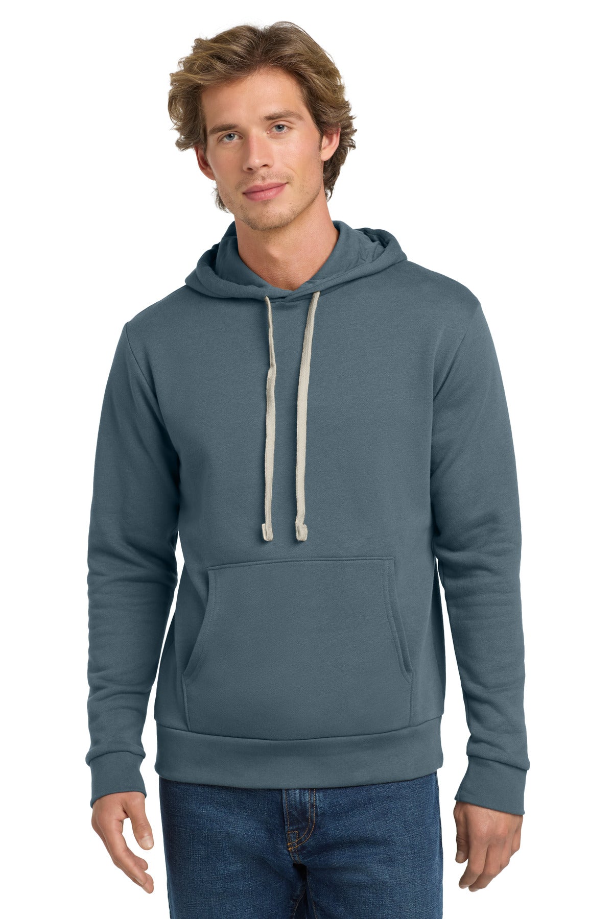Next Level Apparel   Adult Santa Barbara Pullover Hoodie. NL9303 in Antique Denim