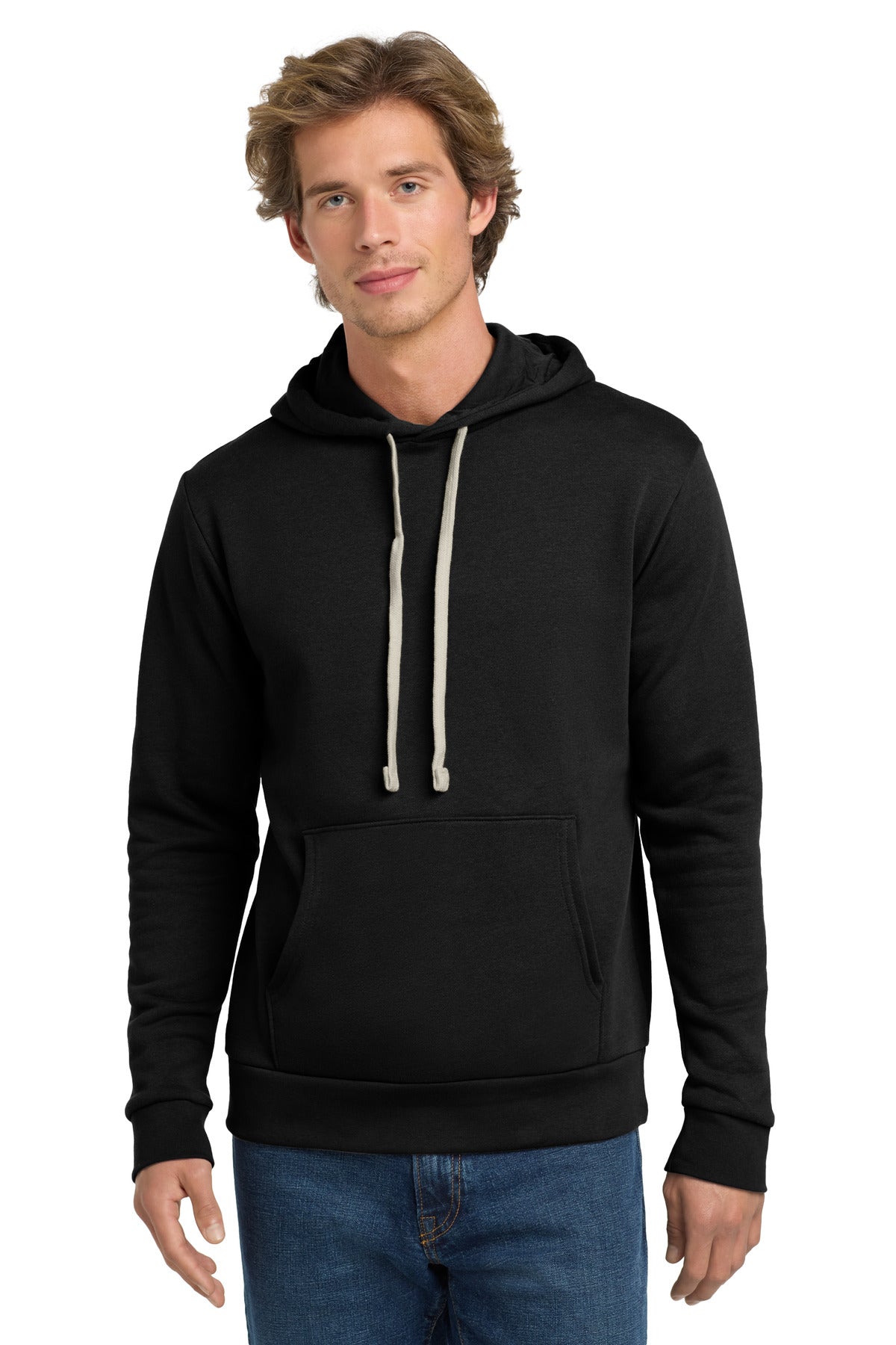Next Level Apparel   Adult Santa Barbara Pullover Hoodie. NL9303 in Black