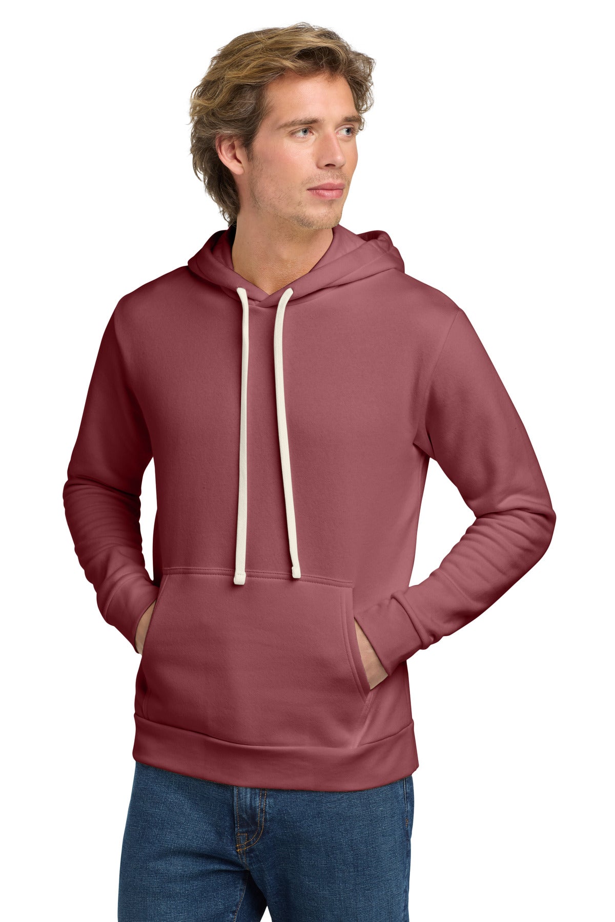 Next Level Apparel   Adult Santa Barbara Pullover Hoodie. NL9303 in Mauve