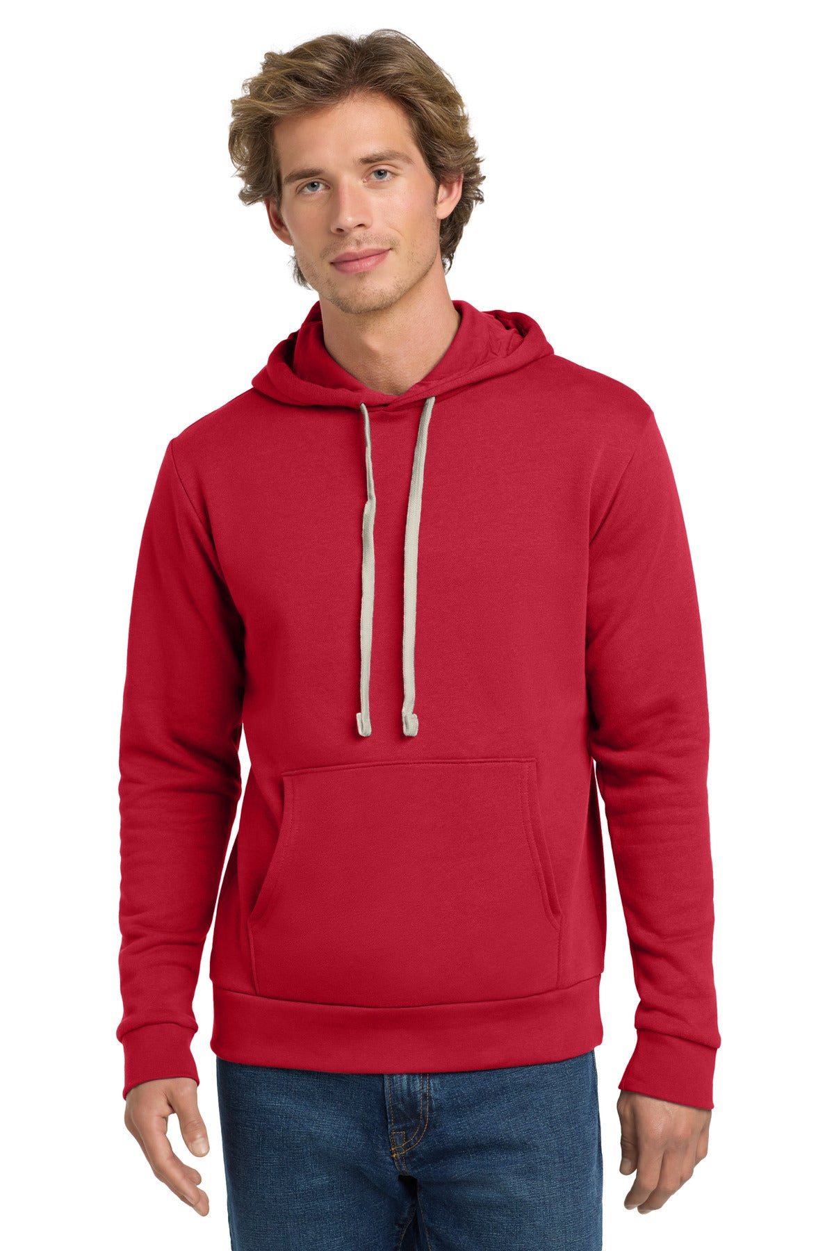 Next Level Apparel   Adult Santa Barbara Pullover Hoodie. NL9303 in Red