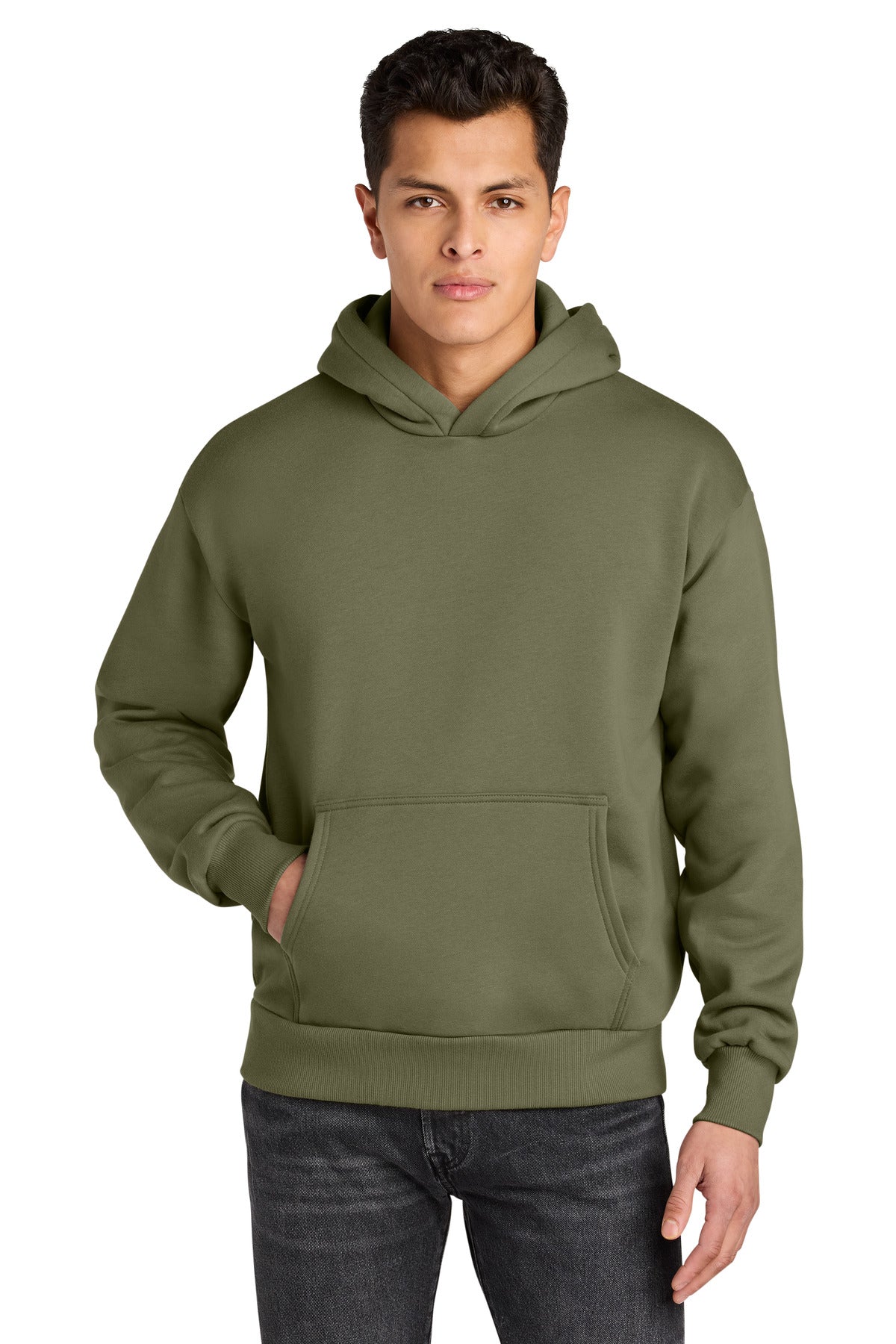 Next Level Apparel Heavyweight Hoodie NL9307 in Light Olive