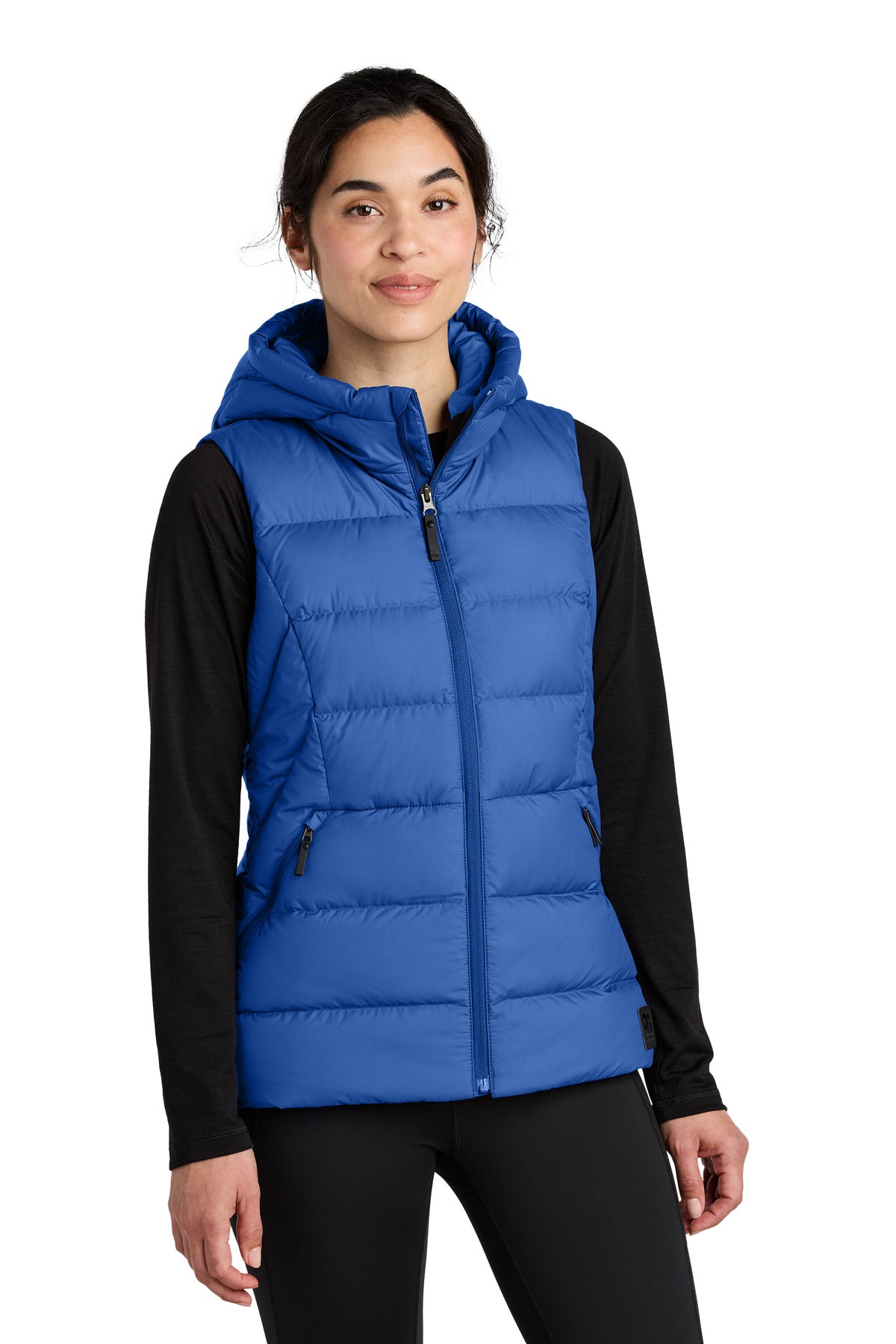LIMITED EDITION Outdoor Research Women's Coldsnap Hooded Down Vest OR322218 in Galaxy Blue