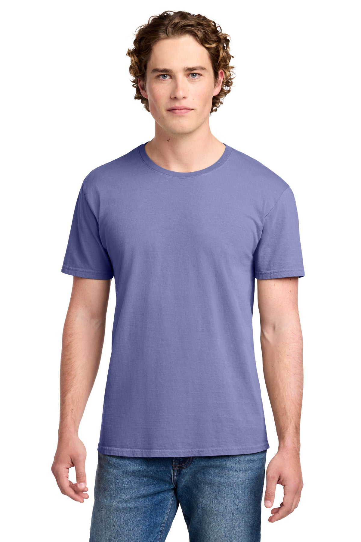 Port & Co Beach Wash Garment-Dyed Tee. PC099 in Amethyst