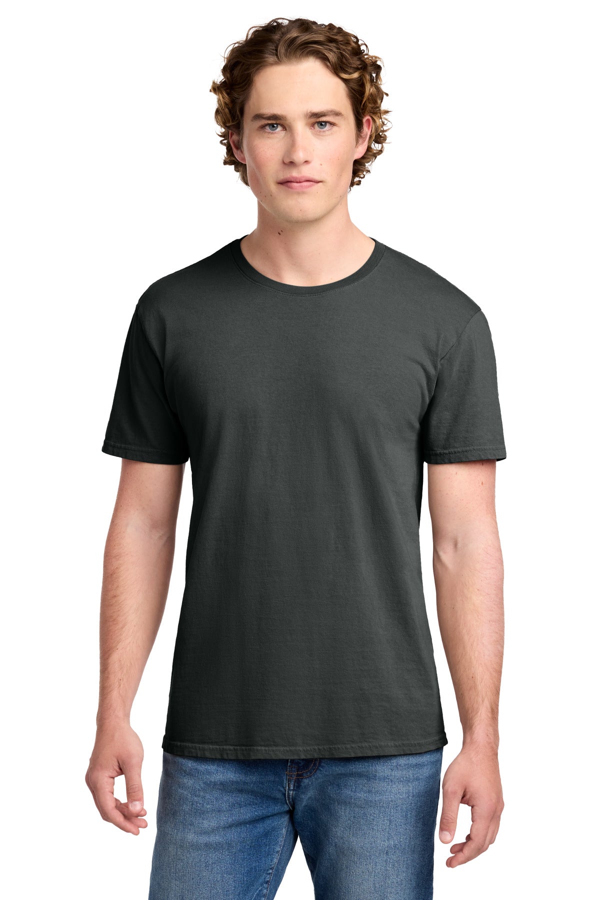 Port & Co Beach Wash Garment-Dyed Tee. PC099 in Coal