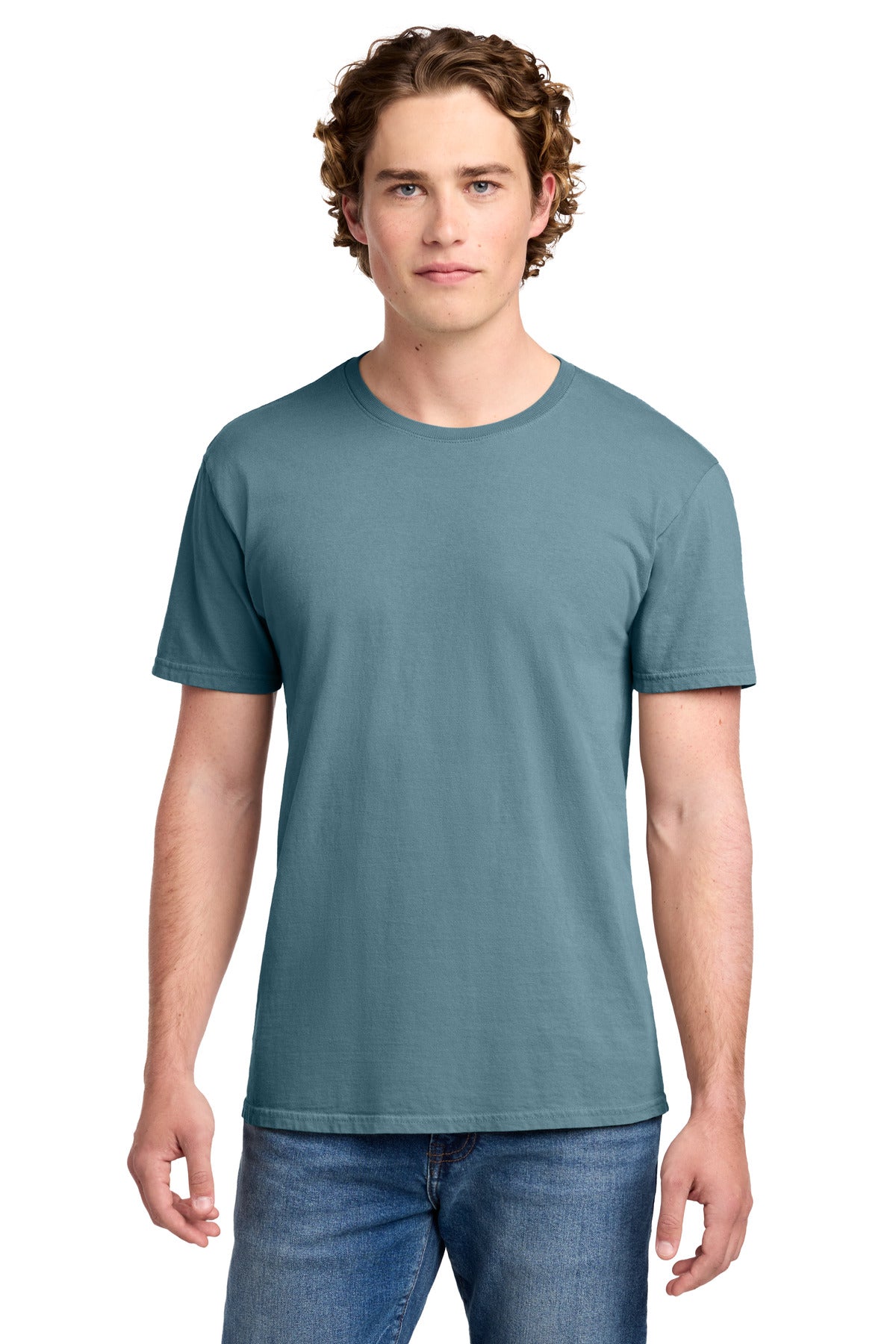 Port & Co Beach Wash Garment-Dyed Tee. PC099 in Mist