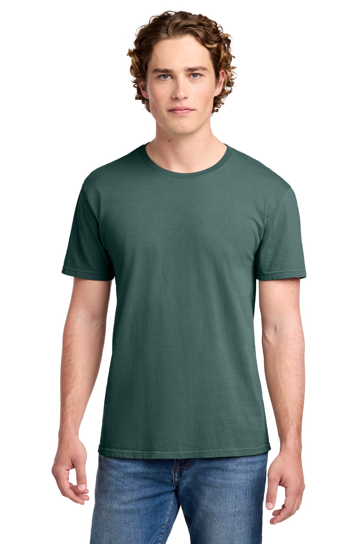 Port & Co Beach Wash Garment-Dyed Tee. PC099 in Nordic Green