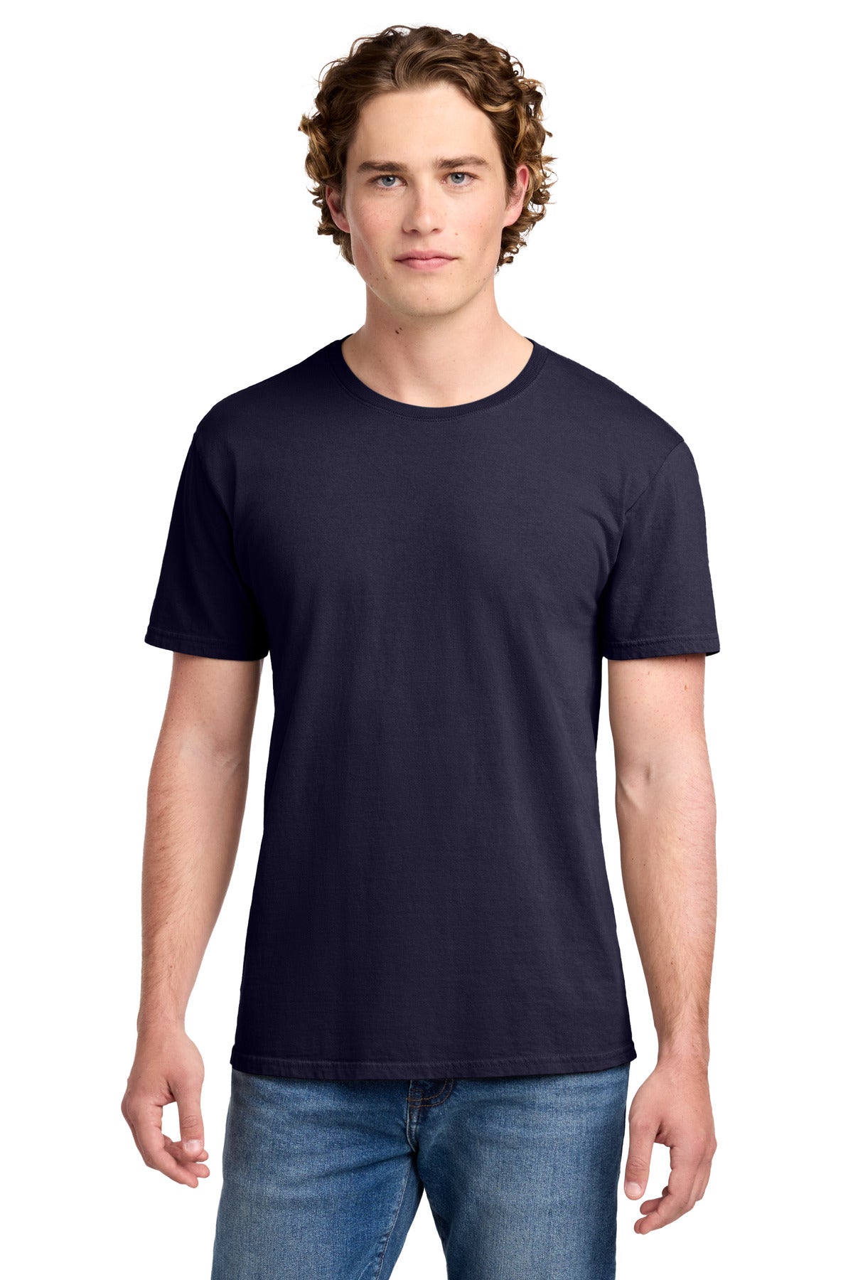 Port & Co Beach Wash Garment-Dyed Tee. PC099 in True Navy