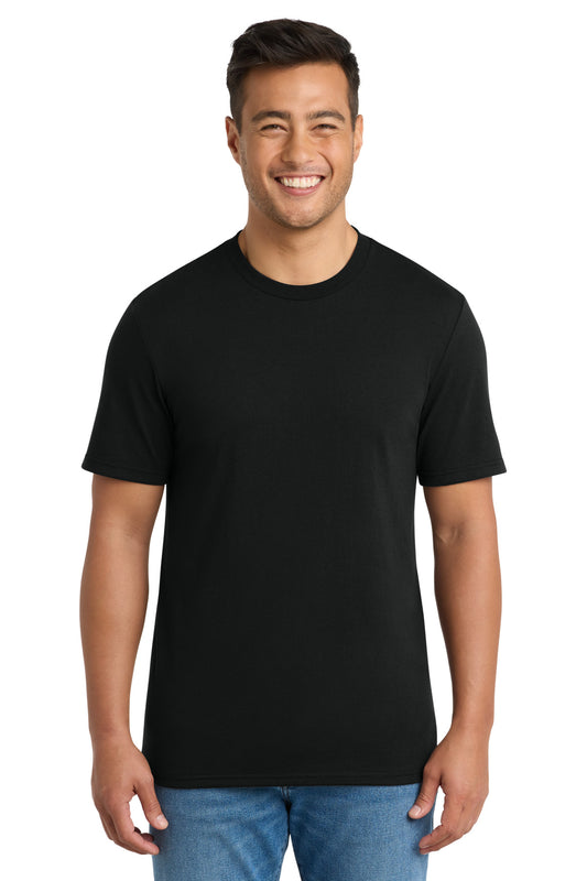 Port & Co Tri-Blend Tee. PC330 in Black