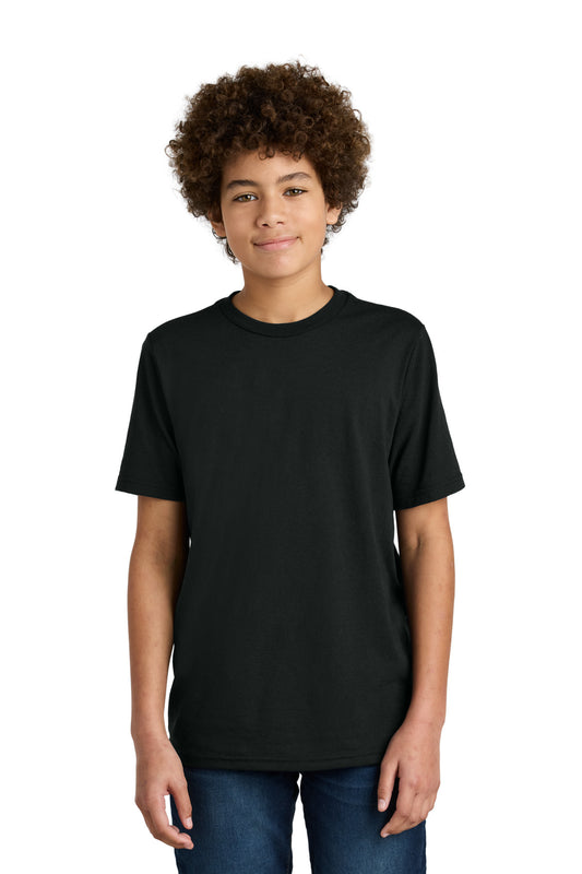 Port & Co Youth CVC Tee PC340Y in Black