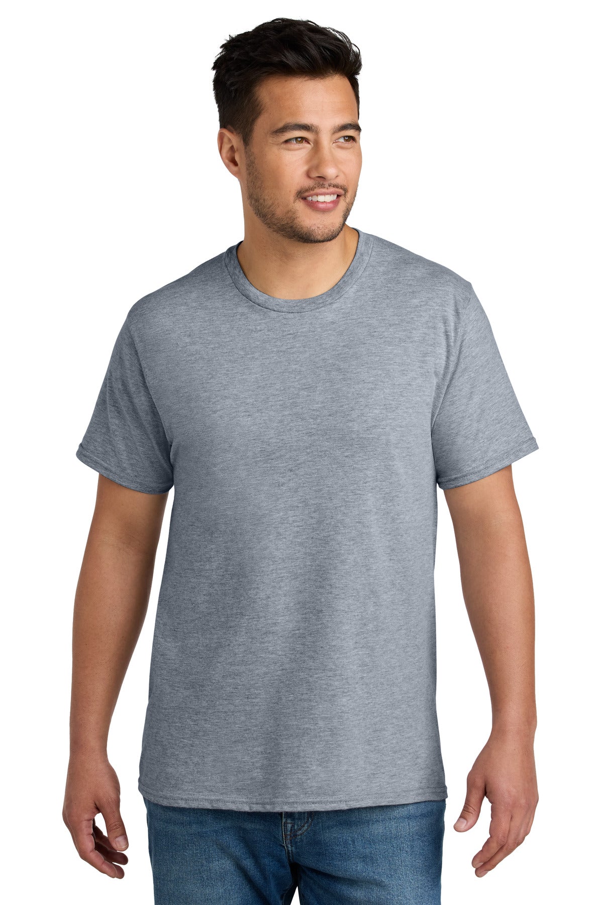 Port & Co CVC Tee PC340 in Athletic Heather