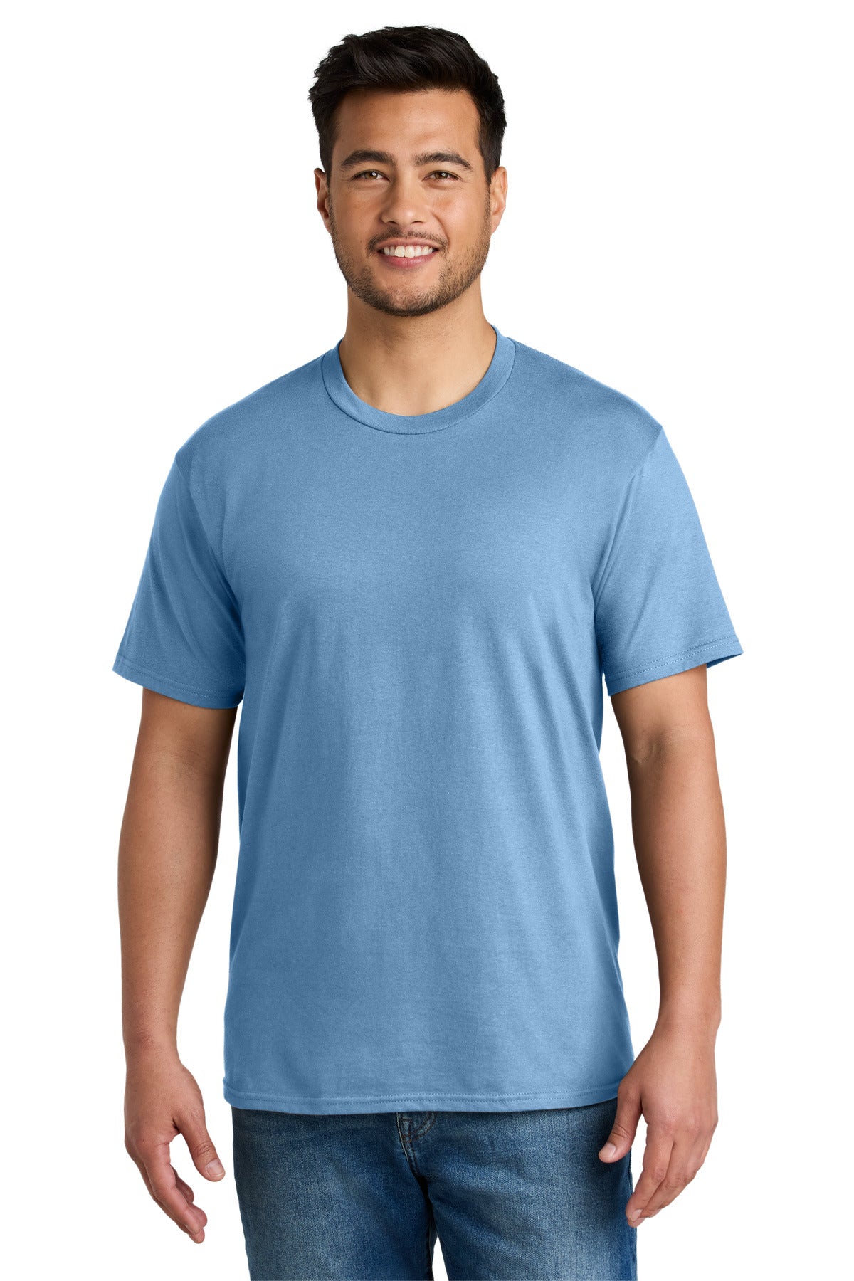 Port & Co CVC Tee PC340 in Tundra Blue