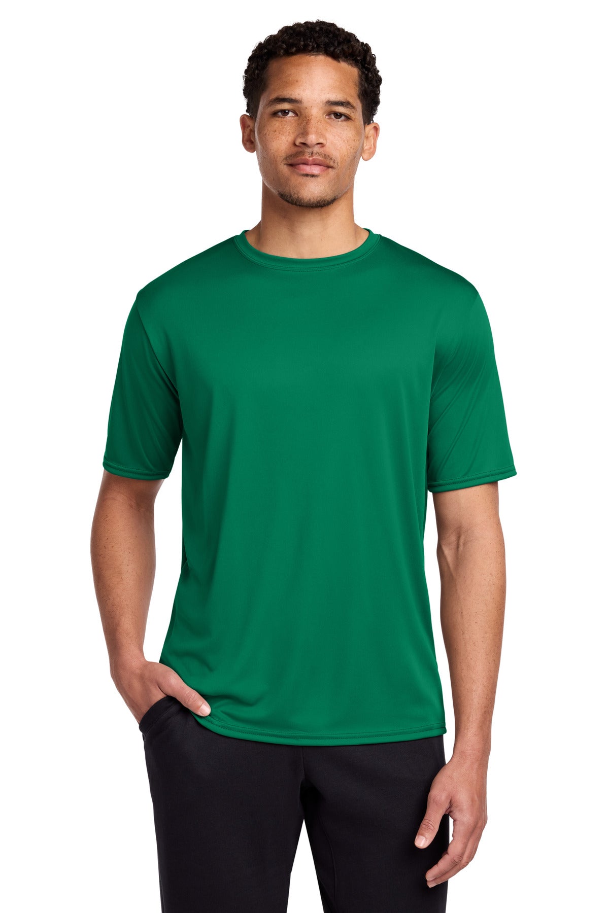 Port & Co Performance Tee. PC380 in Kelly