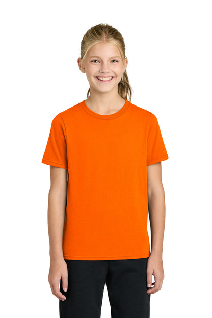 Port & Co Youth Easy Cotton Tee PC43Y in S. Orange