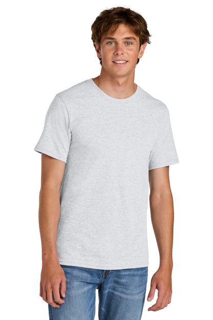 Port & Co Easy Cotton Tee PC43 in Ash