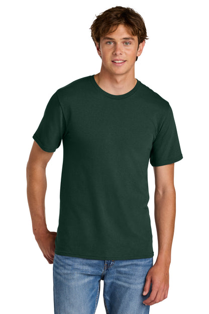 Port & Co Easy Cotton Tee PC43 in Dark Green