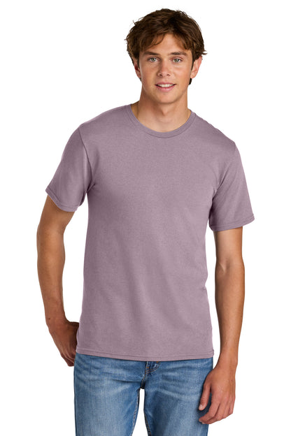 Port & Co Easy Cotton Tee PC43 in Smoky Amethyst