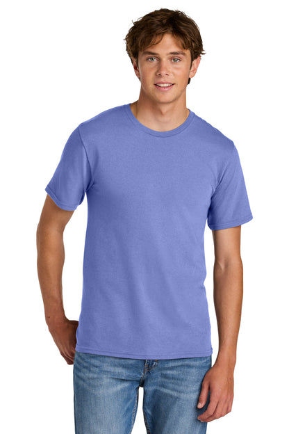Port & Co Easy Cotton Tee PC43 in Violet