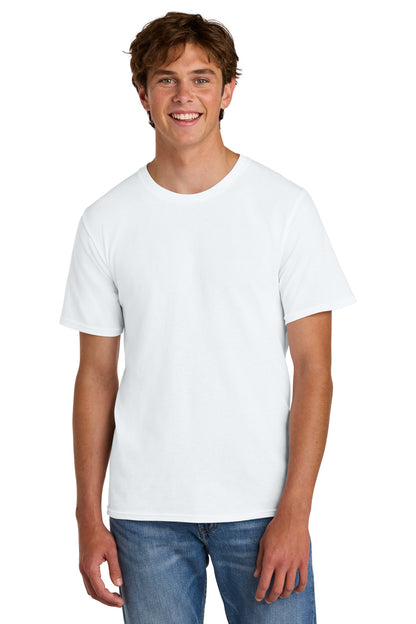 Port & Co Easy Cotton Tee PC43 in White