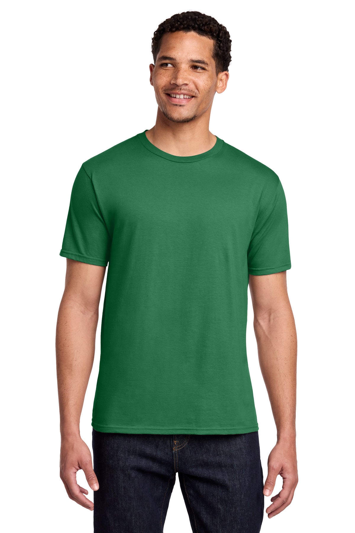 Port & Co Fan Favorite Tee. PC450 in Athletic Kelly