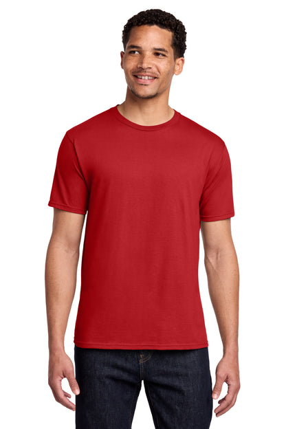 Port & Co Fan Favorite Tee. PC450 in Bright Red