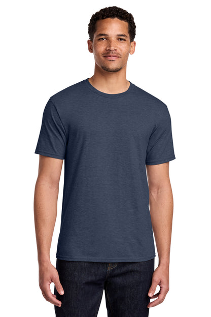 Port & Co Fan Favorite Tee. PC450 in Heather Navy