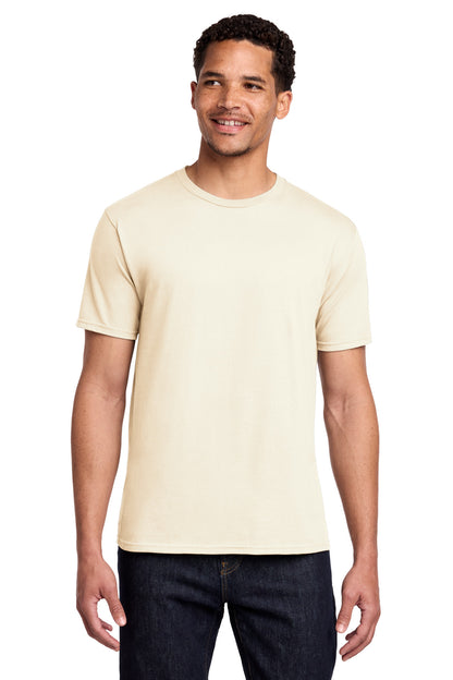 Port & Co Fan Favorite Tee. PC450 in Ivory