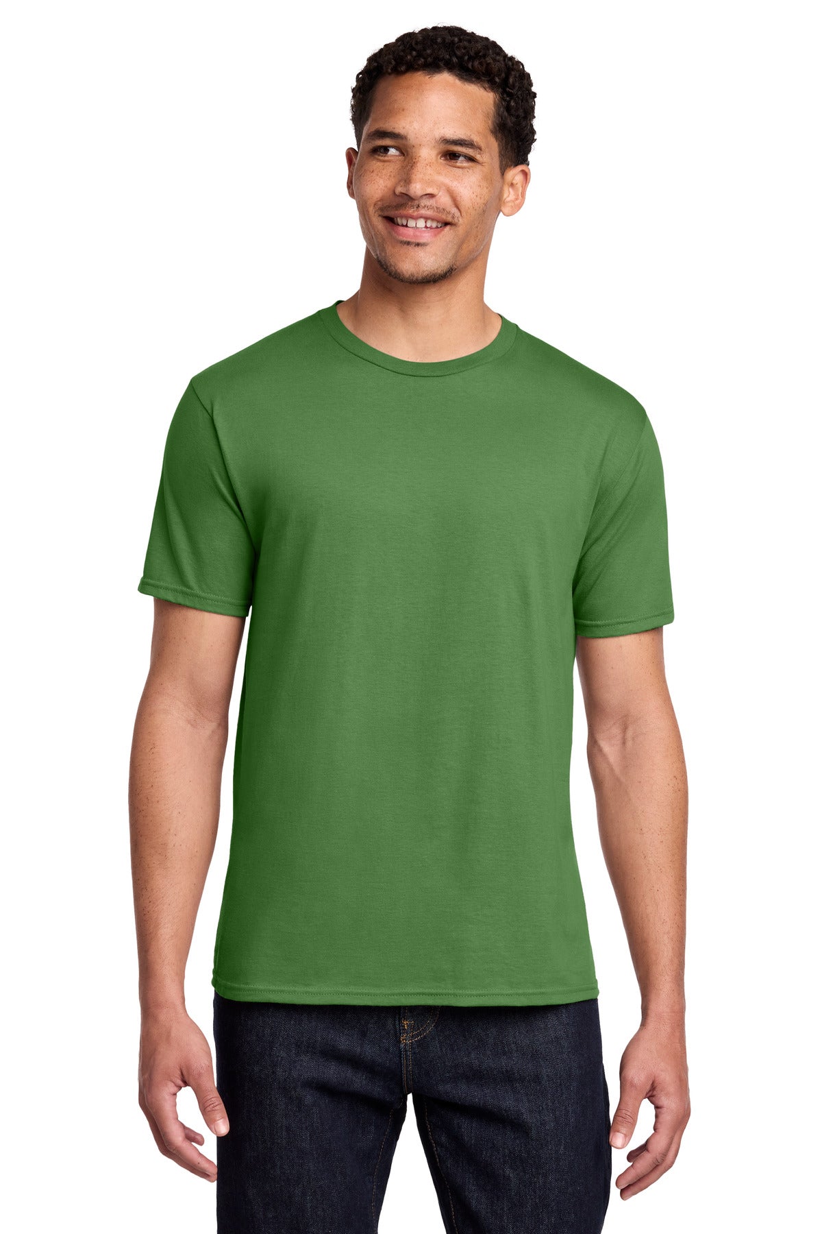 Port & Co Fan Favorite Tee. PC450 in Kiwi
