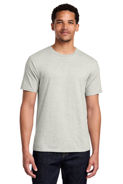 Port & Co Fan Favorite Tee. PC450 in Oatmeal Heather