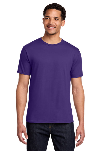 Port & Co Fan Favorite Tee. PC450 in Team Purple